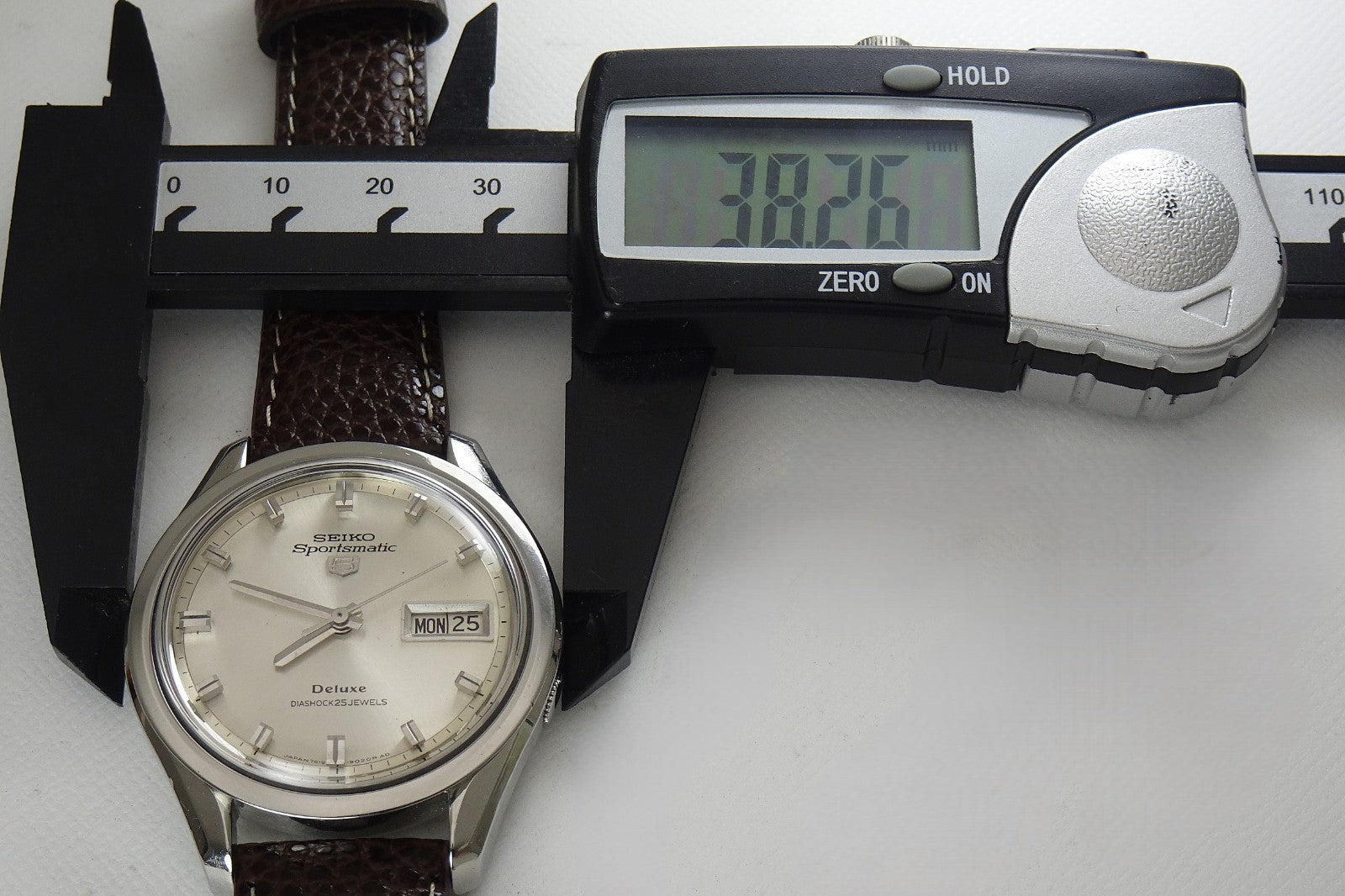 Serviced Vintage 1966 JAPAN SEIKO SPORTSMATIC5 DX 7619-9010 25Jewels Automatic.