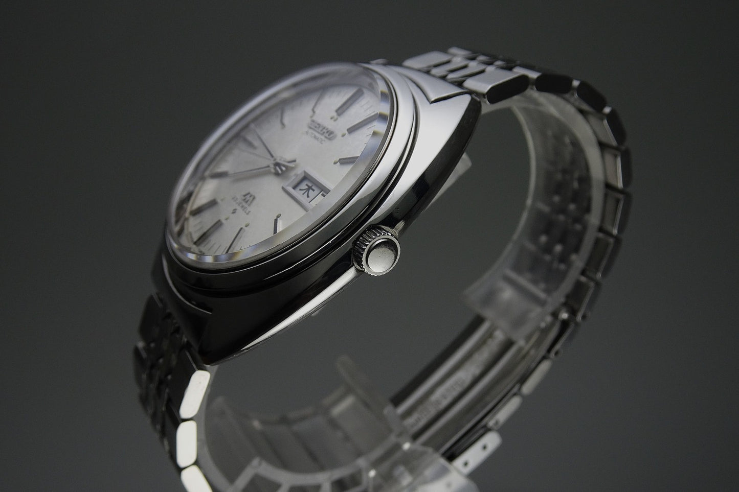 Vintage 1970 JAPAN SEIKO LORD MATIC WEEKDATER 5606-7150 23Jewels Automatic.