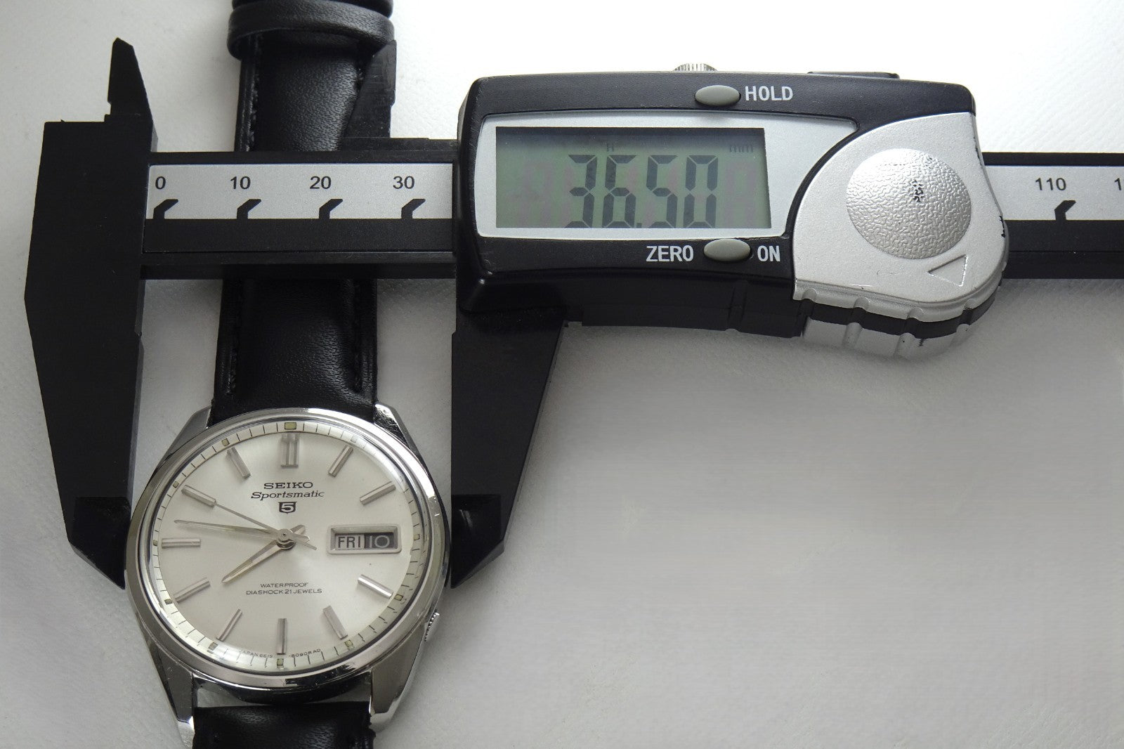Vintage 1966 JAPAN SEIKO SPORTSMATIC5 6619-8120 21Jewels Automatic.