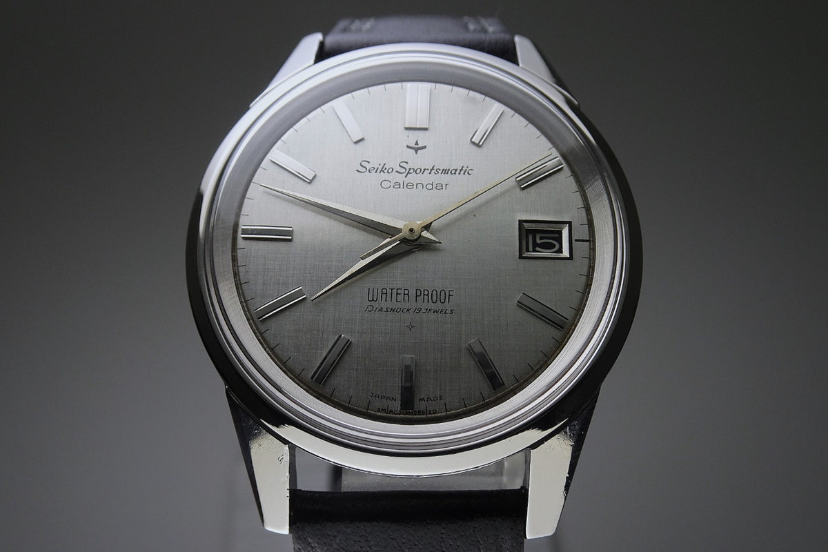 Vintage 1962’s JAPAN SEIKO SPORTSMATIC CALENDAR J13057 19Jewels Automatic.