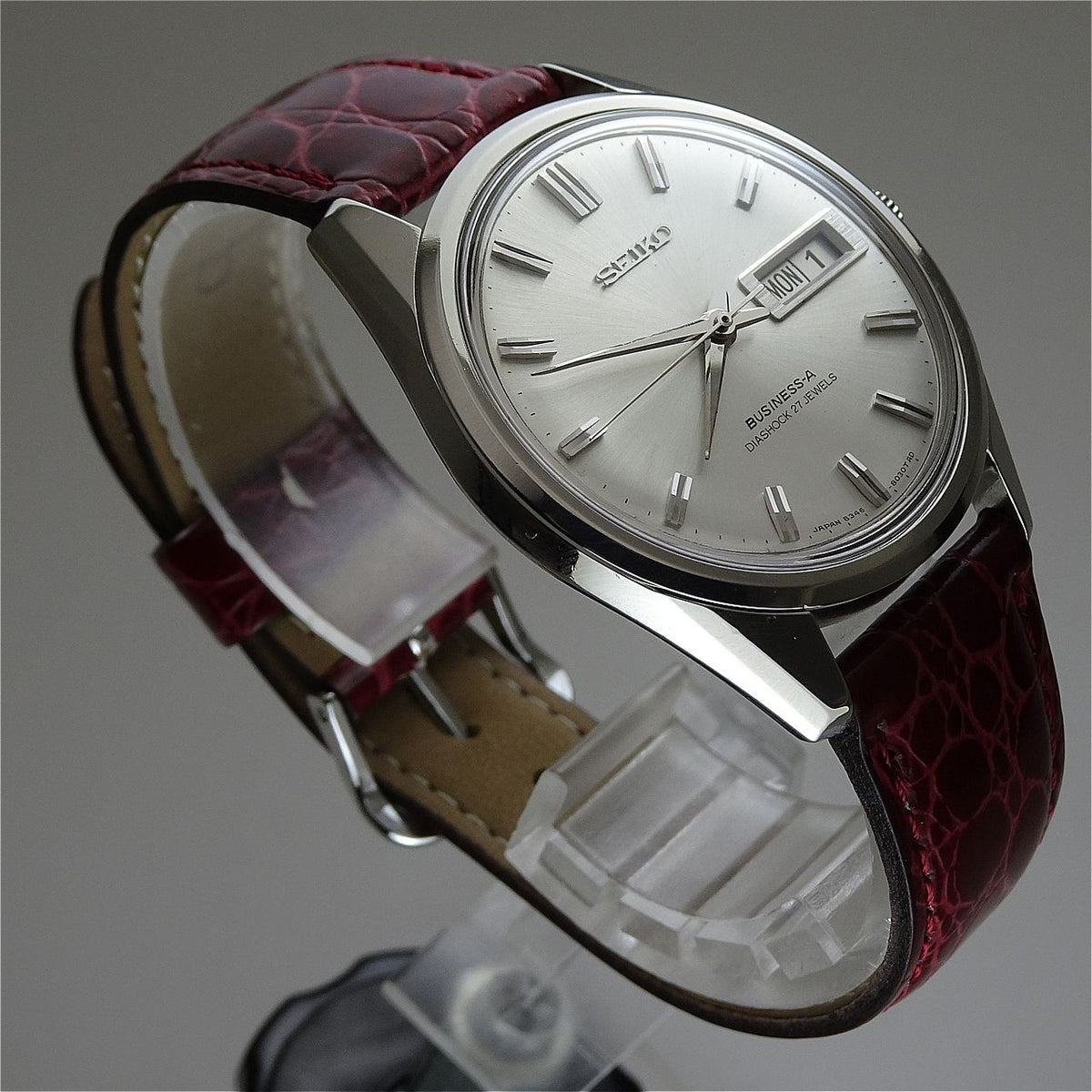 Serviced  Vintage 1967 JAPAN SEIKO BUSINESS-A  8306(46)-8020 27J Automatic.