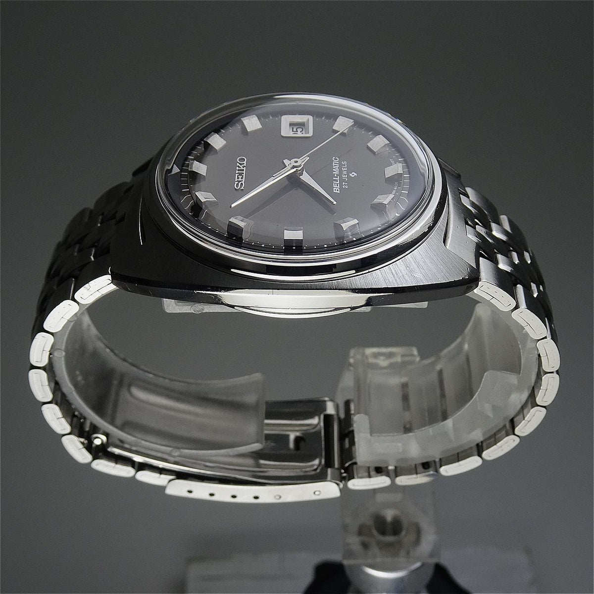 Vintage 1969 JAPAN SEIKO SEIKO BELL-MATIC CALENDAR 4005-7000 27Jewels Automatic.