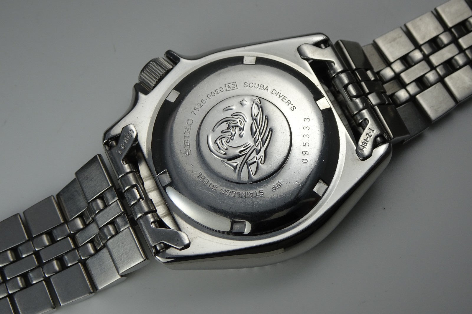 Vintage 2000 SEIKO DIVER'S 200M 7S26-0020 21J Automatic. (Overseas Model.)