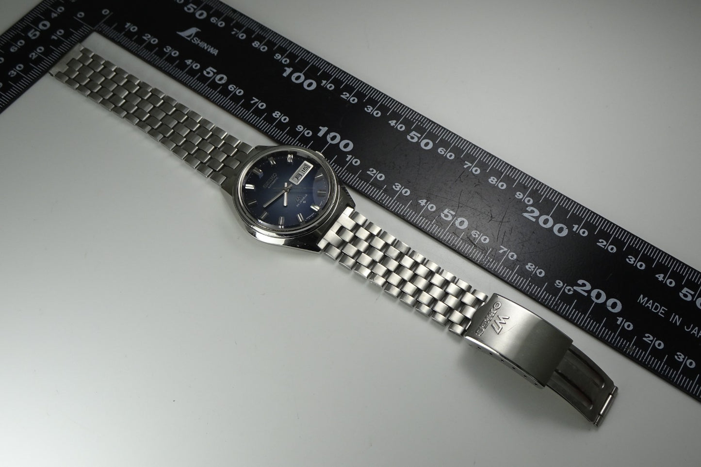 Serviced Vintage 1973 JAPAN SEIKO LORD MATIC WEEKDATER 5606-7260 23J Automatic.