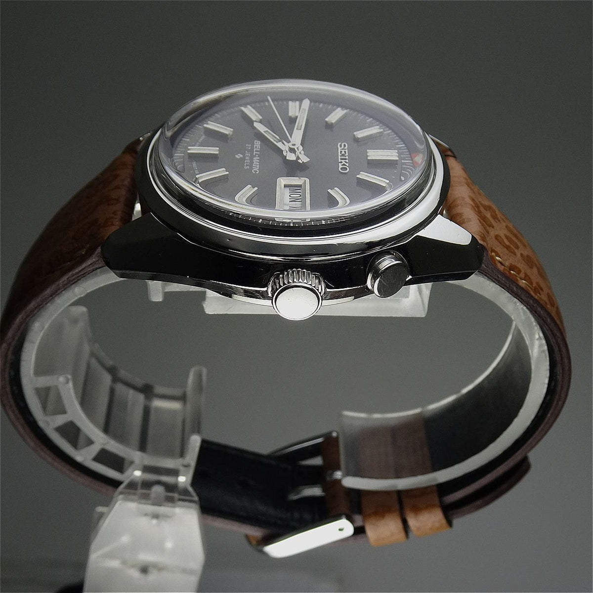 Vintage 1972 JAPAN SEIKO BELL-MATIC WEEKDATER 4006-7012 27Jewels Automatic.