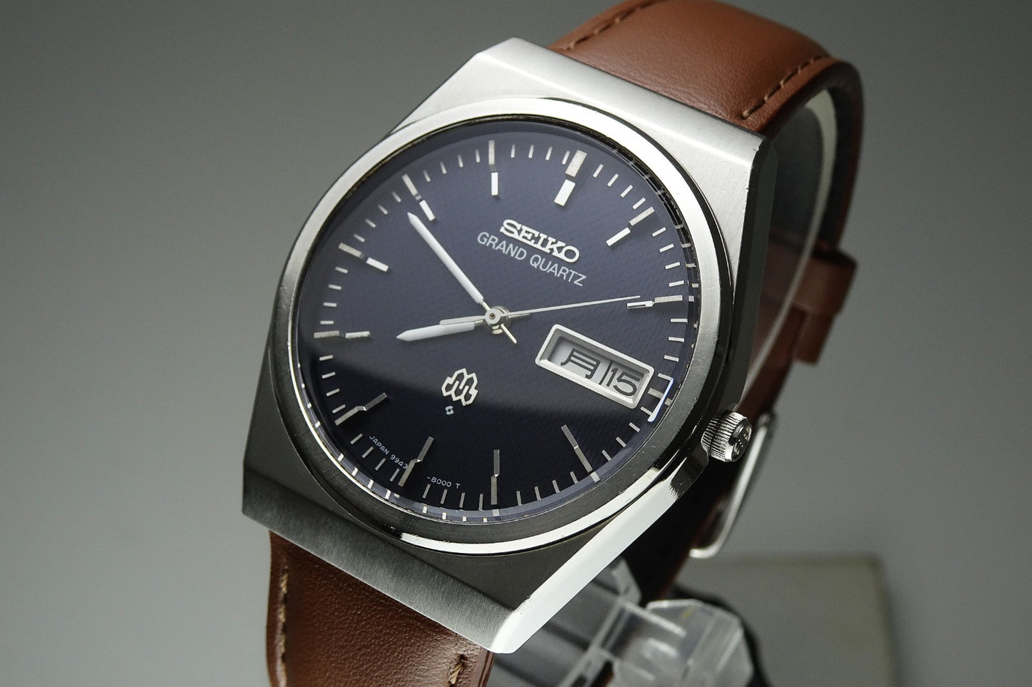 Vintage 1978 JAPAN SEIKO GROUND TWIN-QUARTZ 9943-800A 5Jewels Quartz.