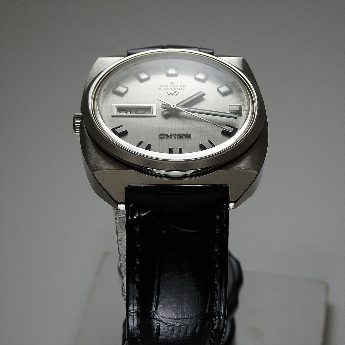 Vintage 1969 JAPAN SEIKO LORD MATIC WEEKDATER 5606-9030 23Jewels Automatic.