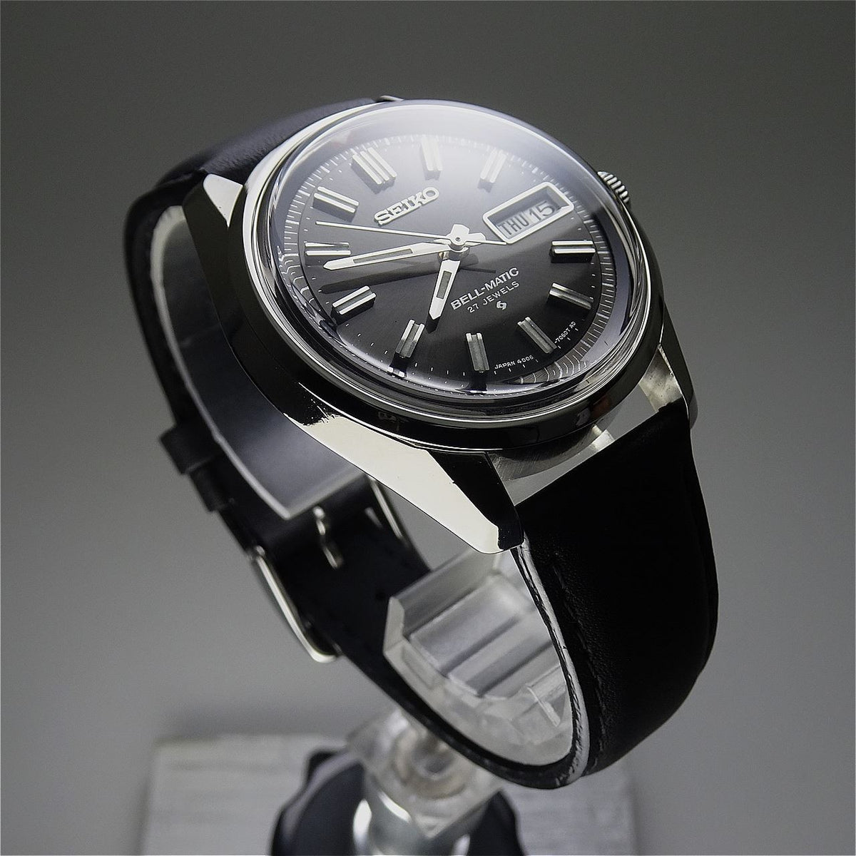 Vintage 1972 JAPAN SEIKO BELL-MATIC WEEKDATER 4006-7012 27Jewels Automatic.