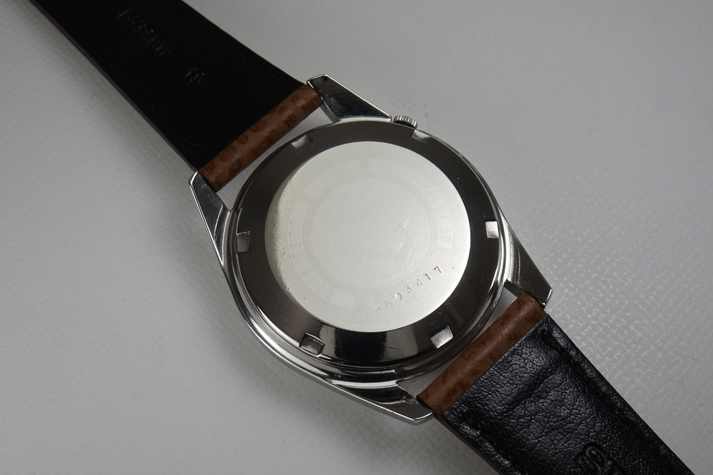 Vintage 1964 JAPAN SEIKO SEIKOMATIC WEEKDATER 6218-8971 35Jewels Automatic.