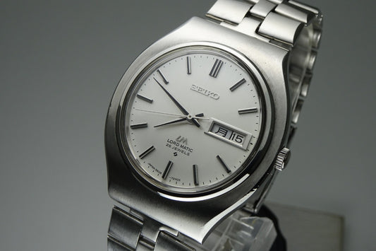 Vintage 1969 JAPAN SEIKO LORD MATIC WEEKDATER 5606-7120 25Jewels Automatic.