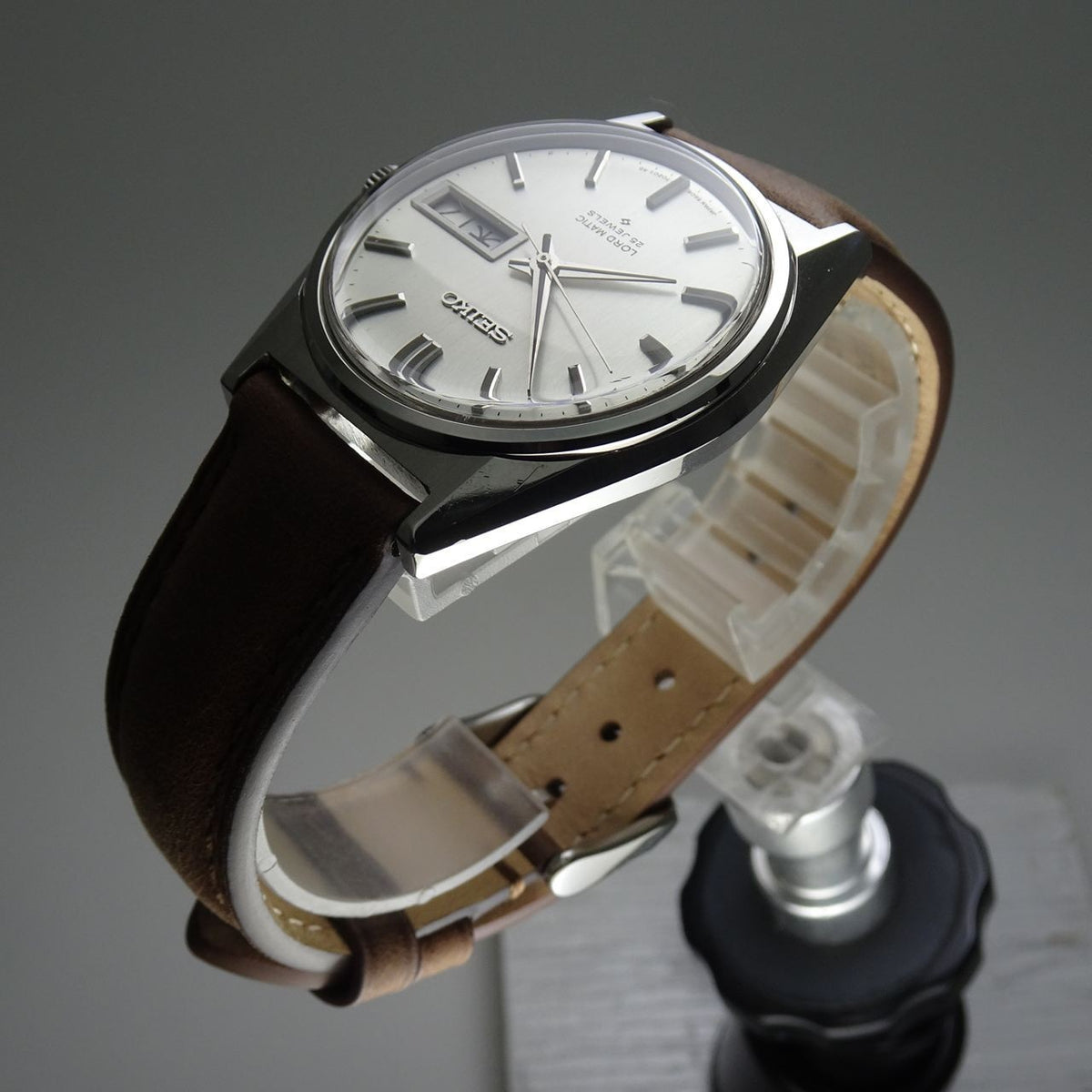 Vintage 1968 JAPAN SEIKO LORD MATIC WEEKDATER 5606-7020 25Jewels Automatic.
