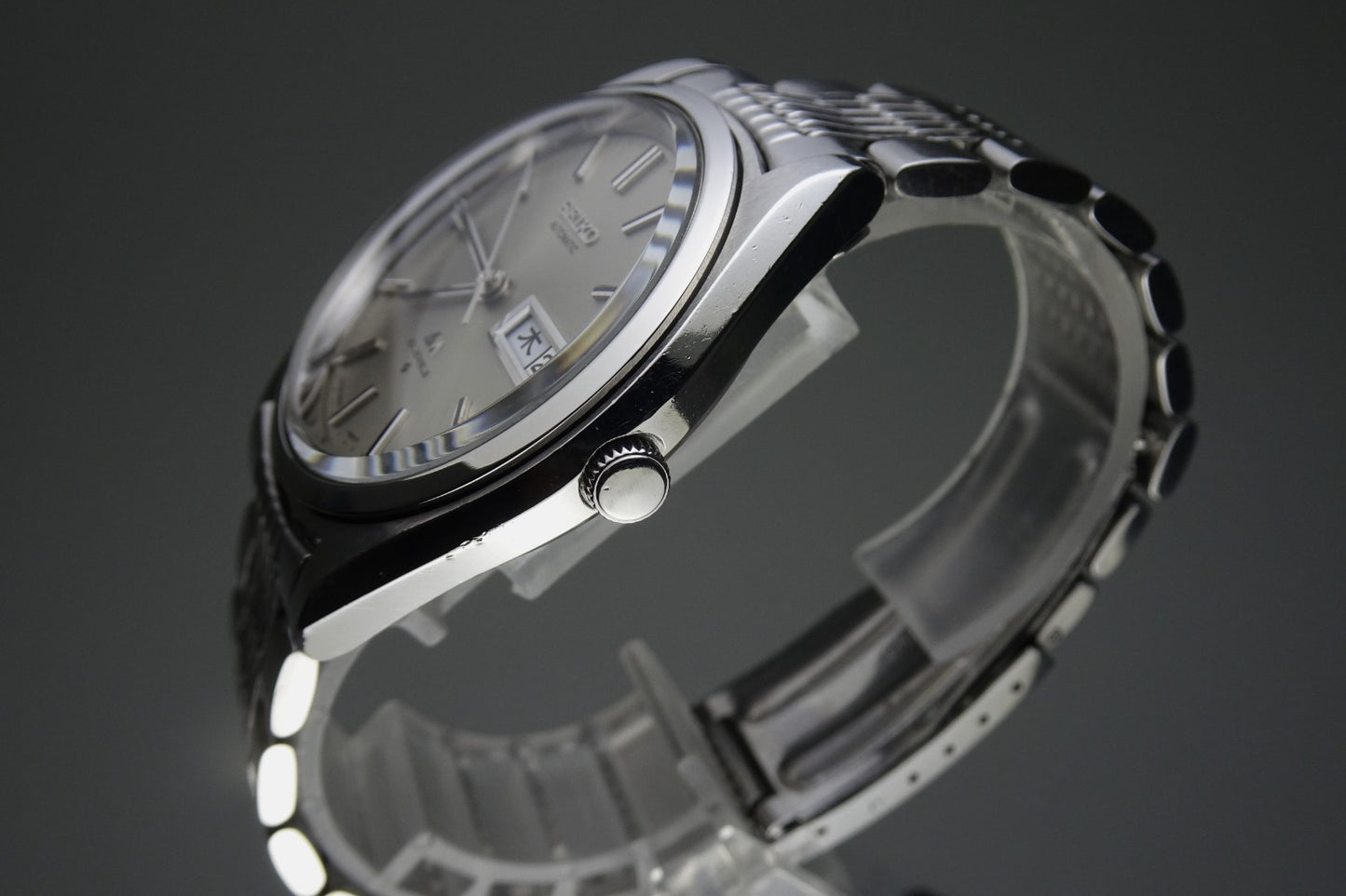 Serviced Vintage 1972 JAPAN SEIKO LORD MATIC WEEKDATER 5606-7070 23J Automatic.
