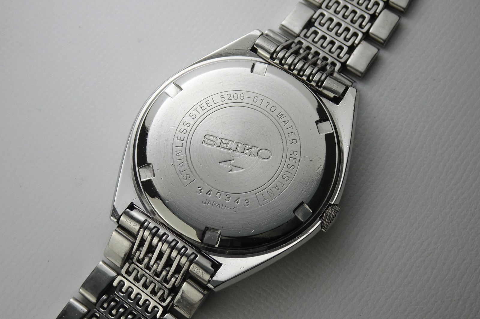 Vintage 1973 JAPAN SEIKO LORD MATIC SP WEEKDATER 5206-6110 25J Automatic.