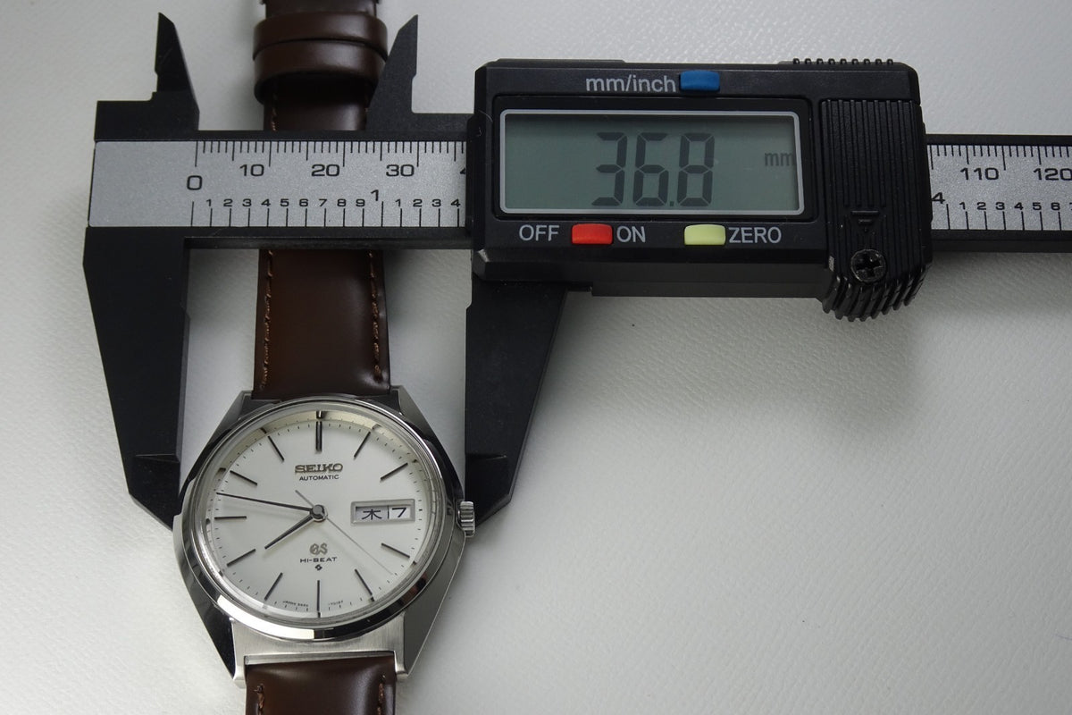 Vintage 1973 JAPAN GRAND SEIKO WEEKDATER 5646-7011 25Jewels Automatic.