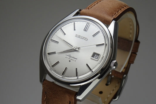 Serviced Vintage 1969 JAPAN SEIKO SKYLINER CALENDAR 6102-8000 21J Hand-winding.