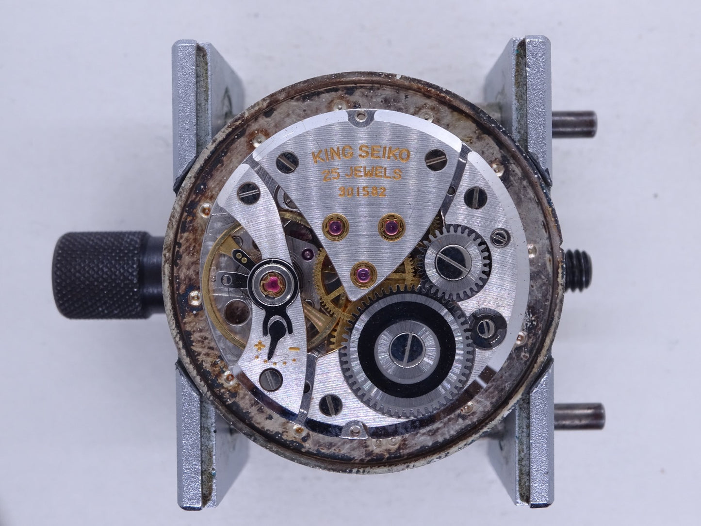 Vintage 1964 JAPAN KING SEIKO FIRST MODEL 15034  25Jewels Hand-winding.