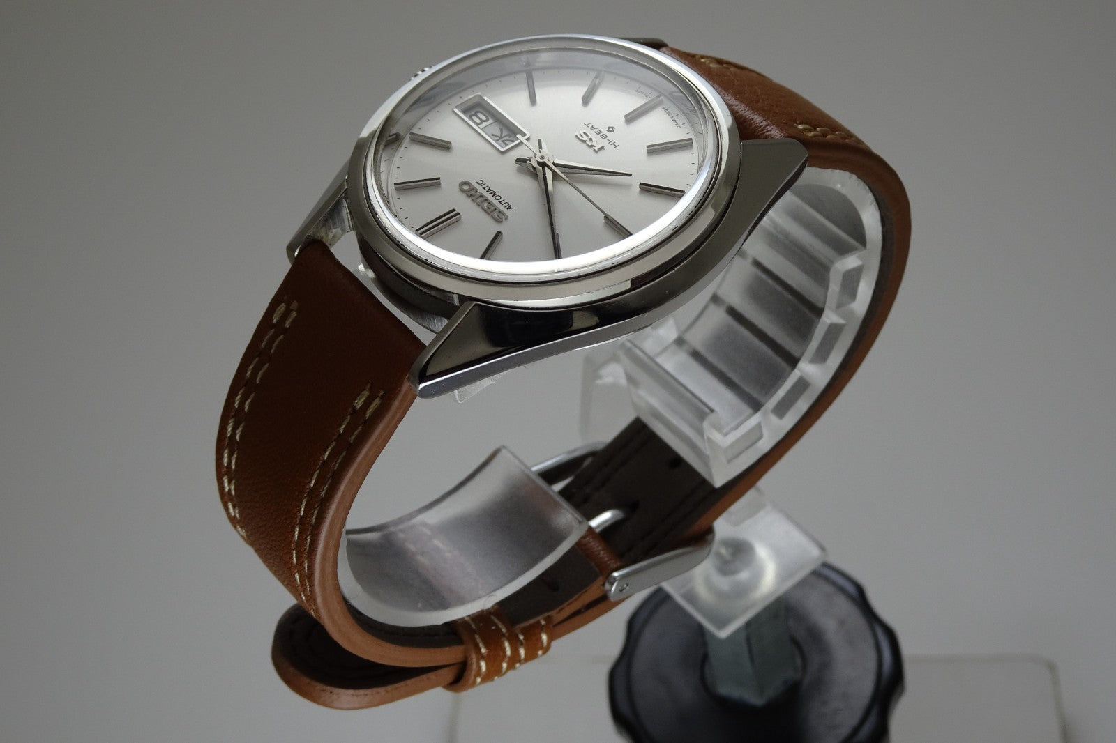 Vintage 1973 JAPAN KING SEIKO WEEKDATER 5626-7111 25Jewels Automatic.