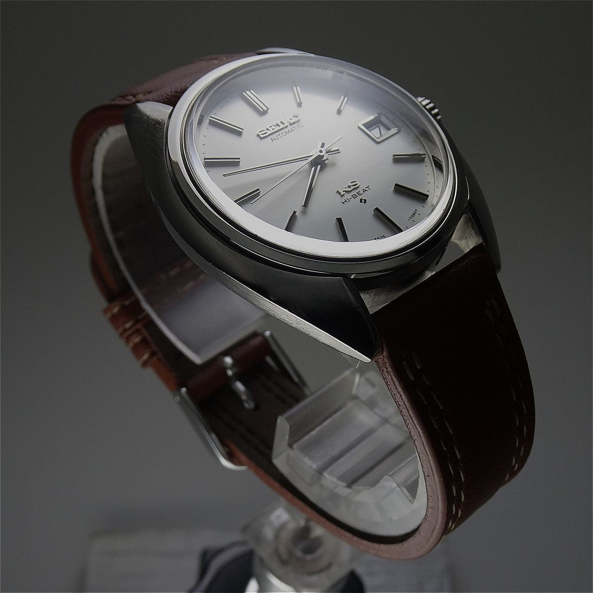 Vintage 1971 JAPAN KING SEIKO CALENDAR 5625-7080 25Jewels Automatic.