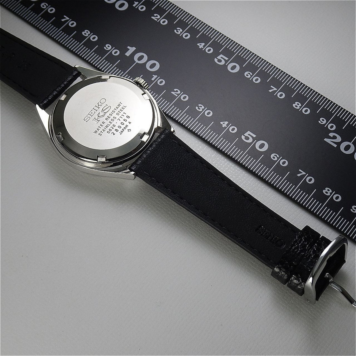 Serviced  Vintage 1972 JAPAN KING SEIKO WEEKDATER 5626-7111 25Jewels Automatic.
