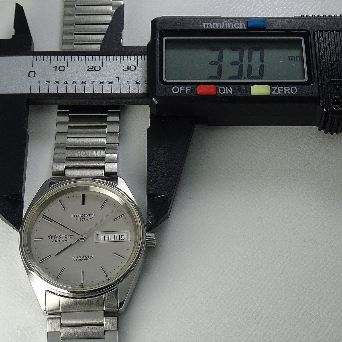 LONGINES ADMIRAL 5 STARS Cal.L636.5  25Jewels Automatic.