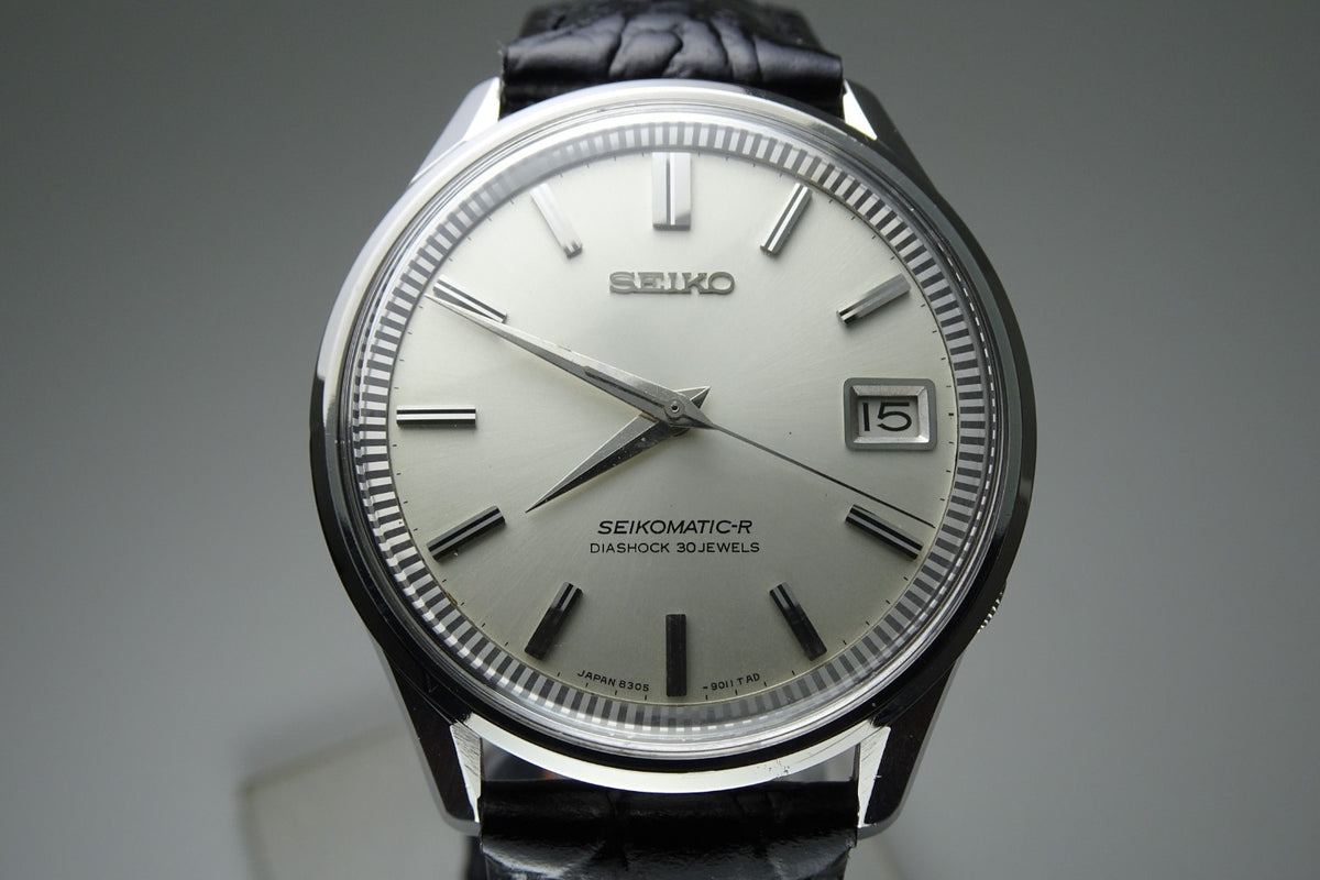 Vintage 1965 JAPAN SEIKO SEIKOMATIC-R 8305-9010 30Jewels Automatic.