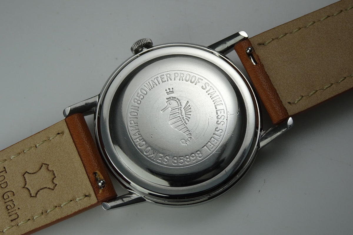 Vintage 1964 JAPAN SEIKO CHAMPION 850 85898 17Jewels Hand-winding.