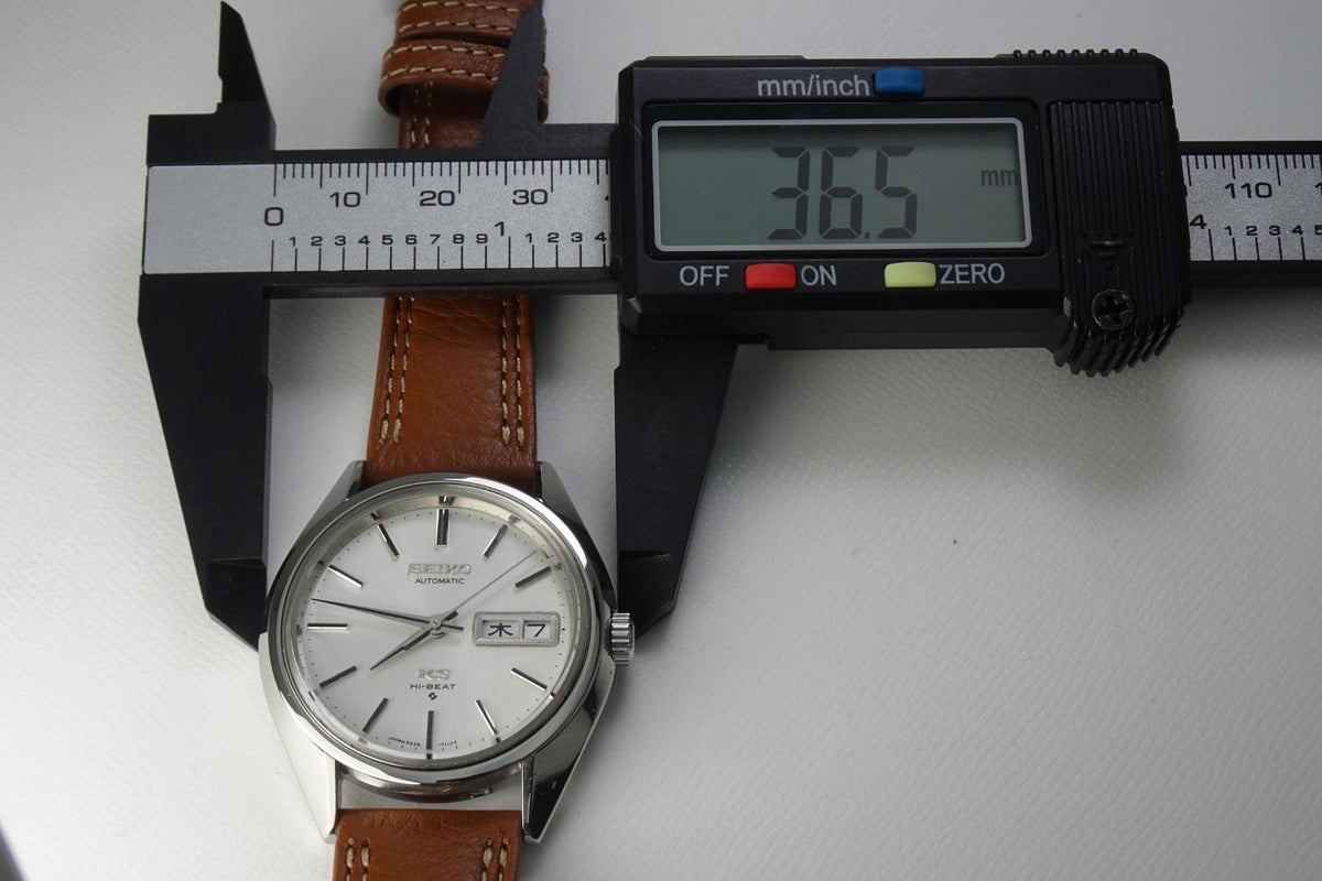 Vintage 1971 JAPAN KING SEIKO WEEKDATER 5626-7110 25Jewels Automatic.