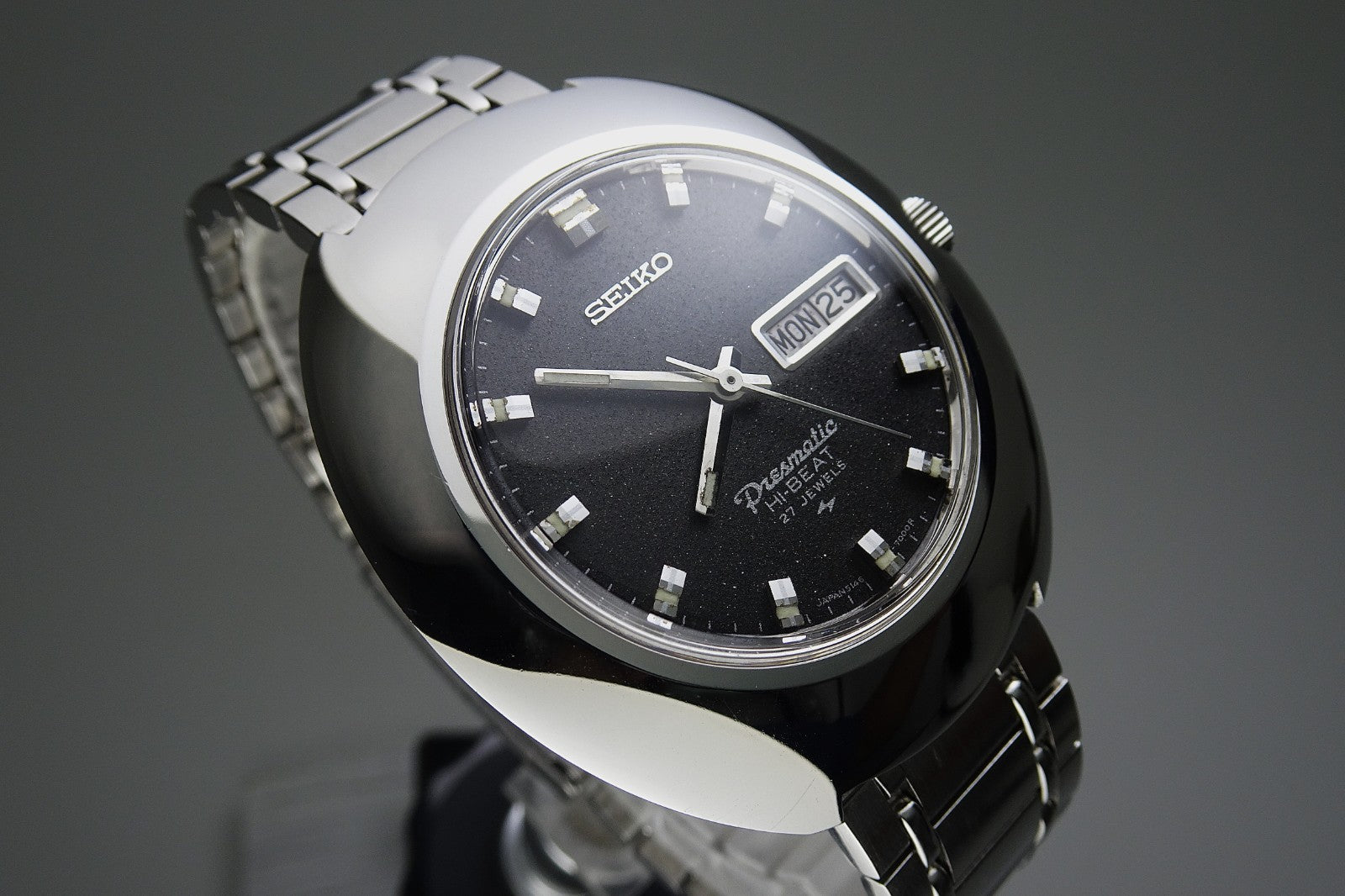 Vintage 1969 JAPAN SEIKO 51 PRESMATIC WEEKDATER 5146-7000 27Jewels Automatic.
