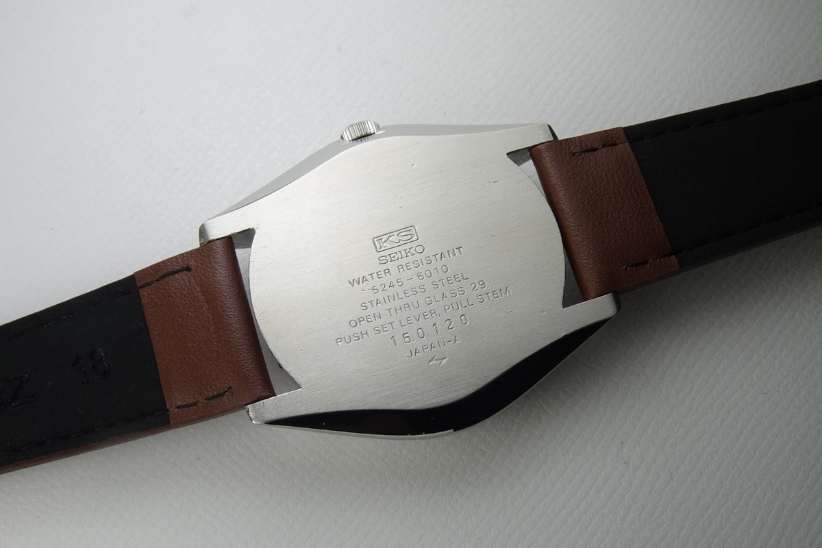 Serviced Vintage 1971 JAPAN  KING SEIKO CHRONOMETER SP 5245-6010 25J Automatic.