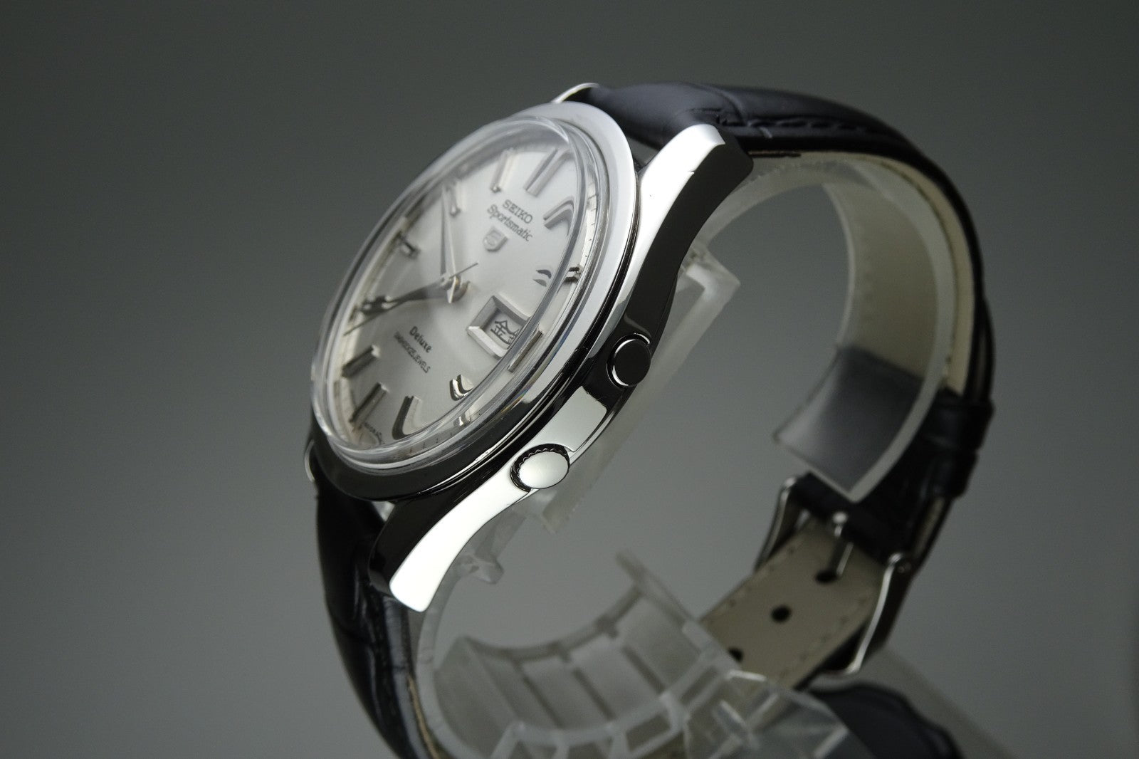 Vintage 1966 JAPAN SEIKO SPORTSMATIC5 DX 7619-9010 25Jewels Automatic.