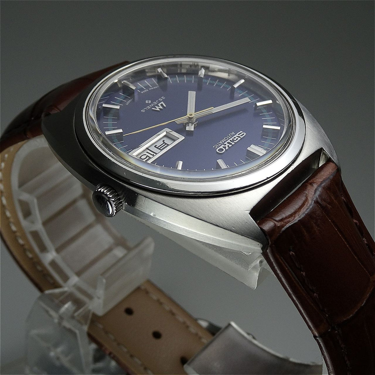 Serviced  Vintage 1971 JAPAN SEIKO LORD MATIC WEEKDATER 5606-7140 25J Automatic.