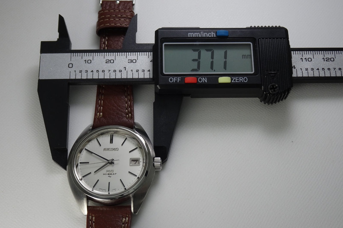Serviced  Vintage 1970 JAPAN KING SEIKO CALENDAR 4502-7010 25J Hand-winding.