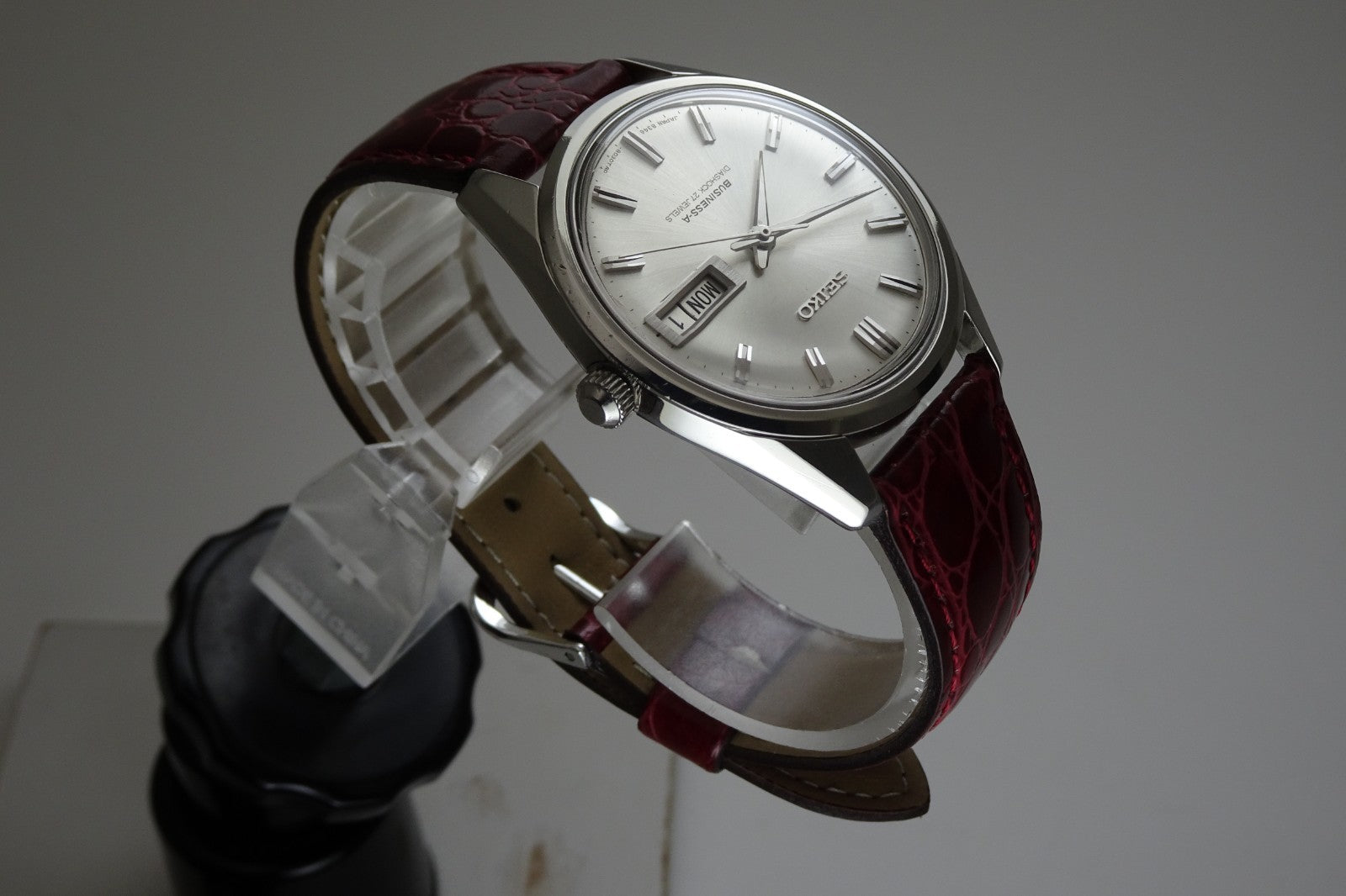 Vintage 1967 JAPAN SEIKO BUSINESS-A WEEKDATER 8306(46)-8020 27Jewels Automatic.