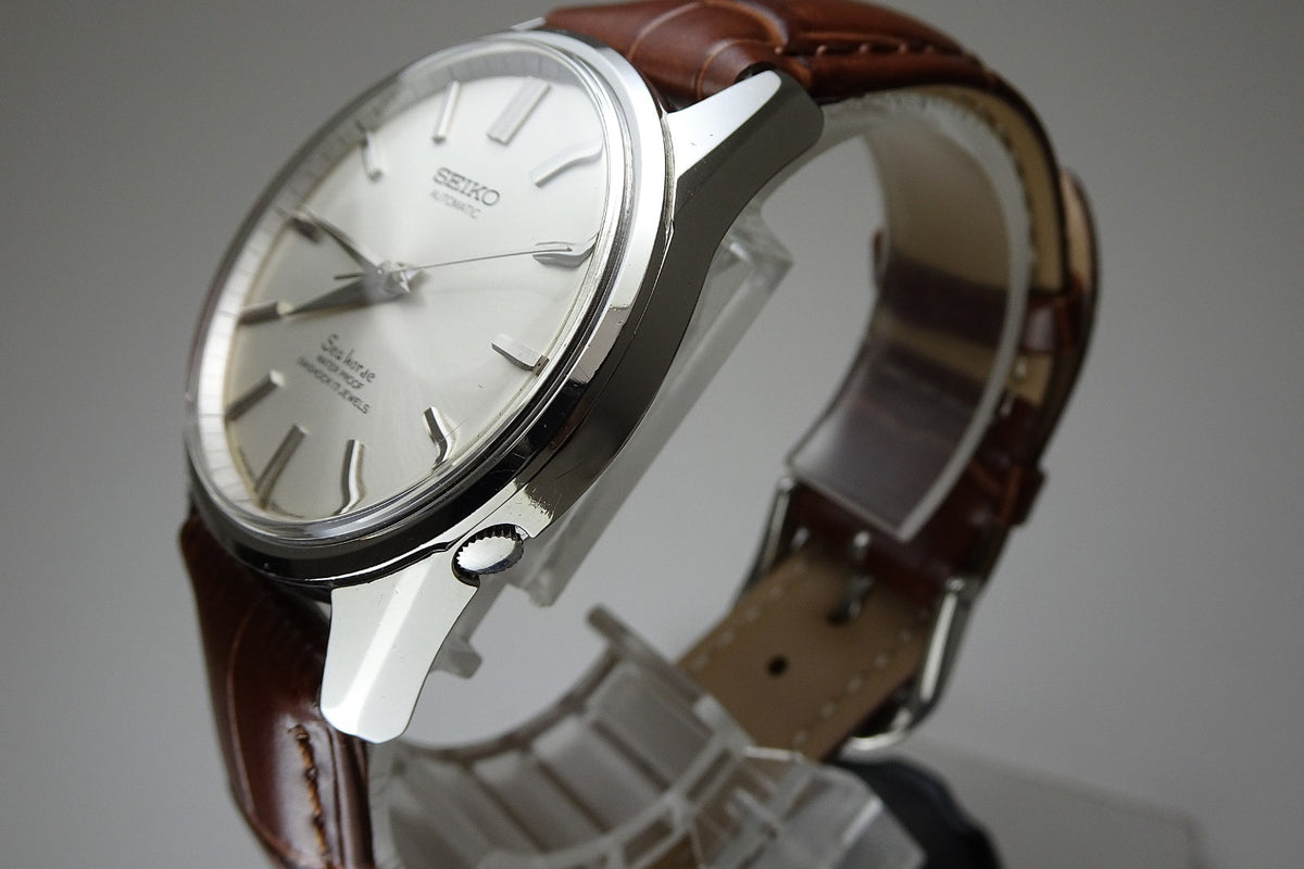 Vintage 1965 JAPAN SEIKO SEA HORSE 6601-8000 17Jewels Automatic.