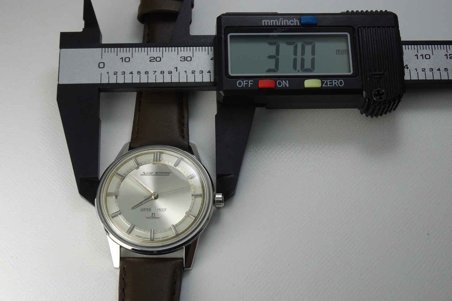 Vintage 1966 JAPAN SEIKO SKYLINER 6220-9970 21Jewels Hand-winding.