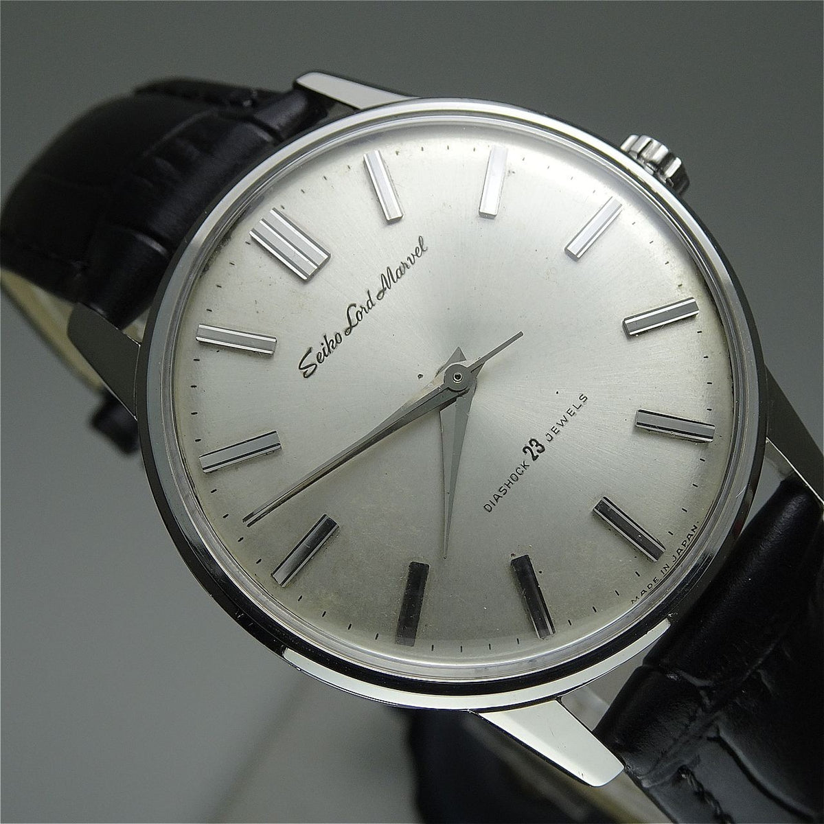 Serviced Vintage 1964 JAPAN SEIKO LORD MARVEL 5740-1990 23J Hand-winding.