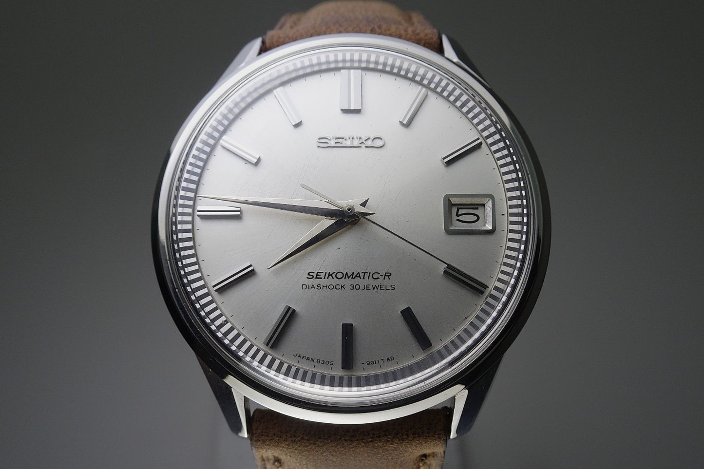 Vintage 1965 JAPAN SEIKO SEIKOMATIC-R 8305-9010 30Jewels Automatic.