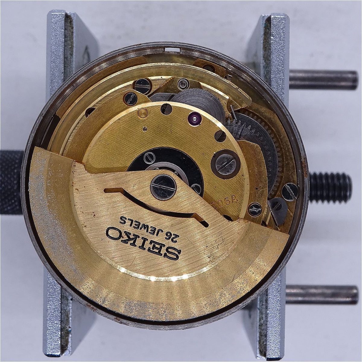 Serviced Vintage 1965 JAPAN SEIKO SEIKOMATIC WEEKDATER 6206-8990 26J Automatic.
