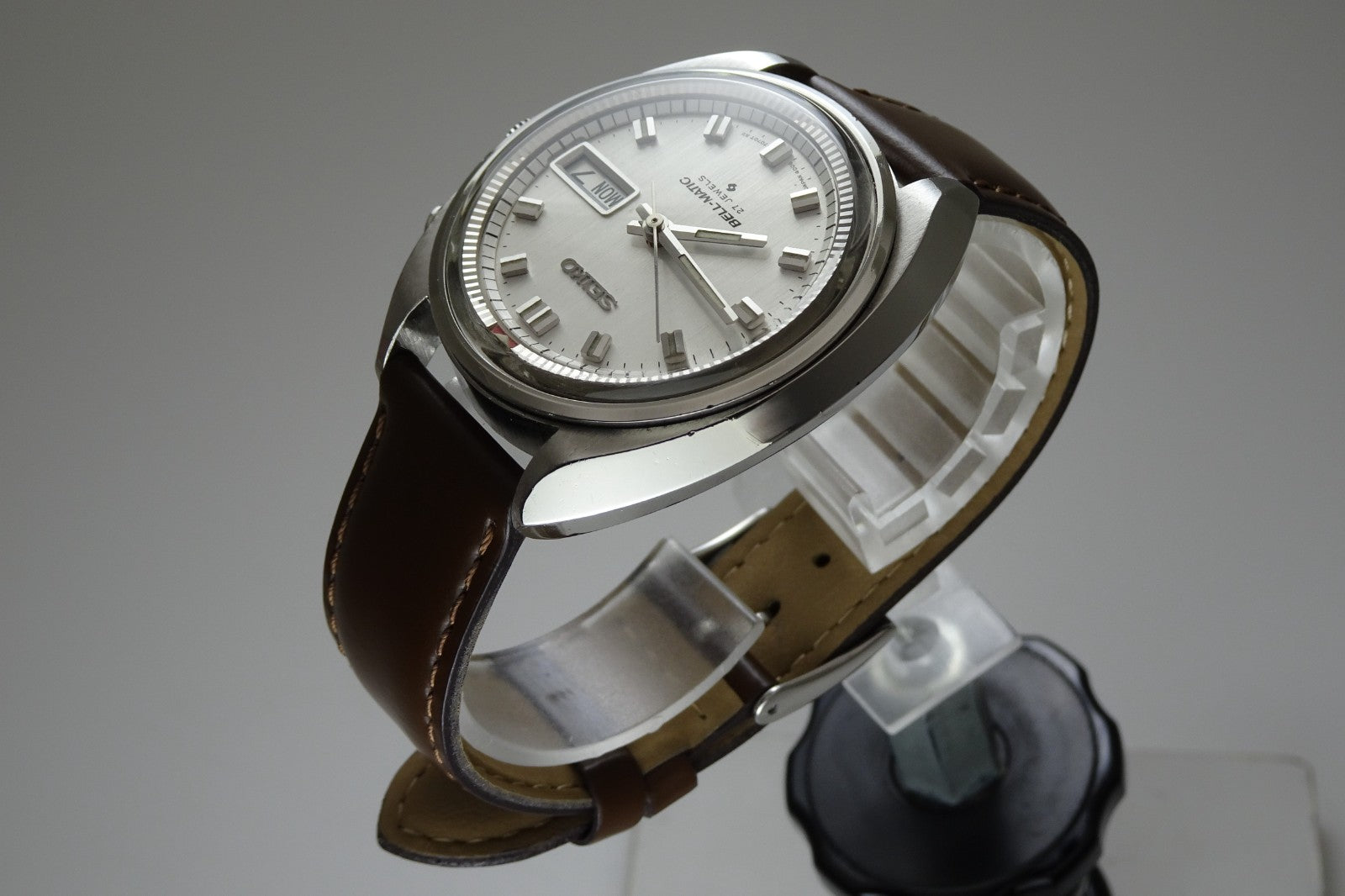 Vintage 1968 JAPAN SEIKO BELL-MATIC WEEKDATER 4006-7000 27Jewels Automatic.