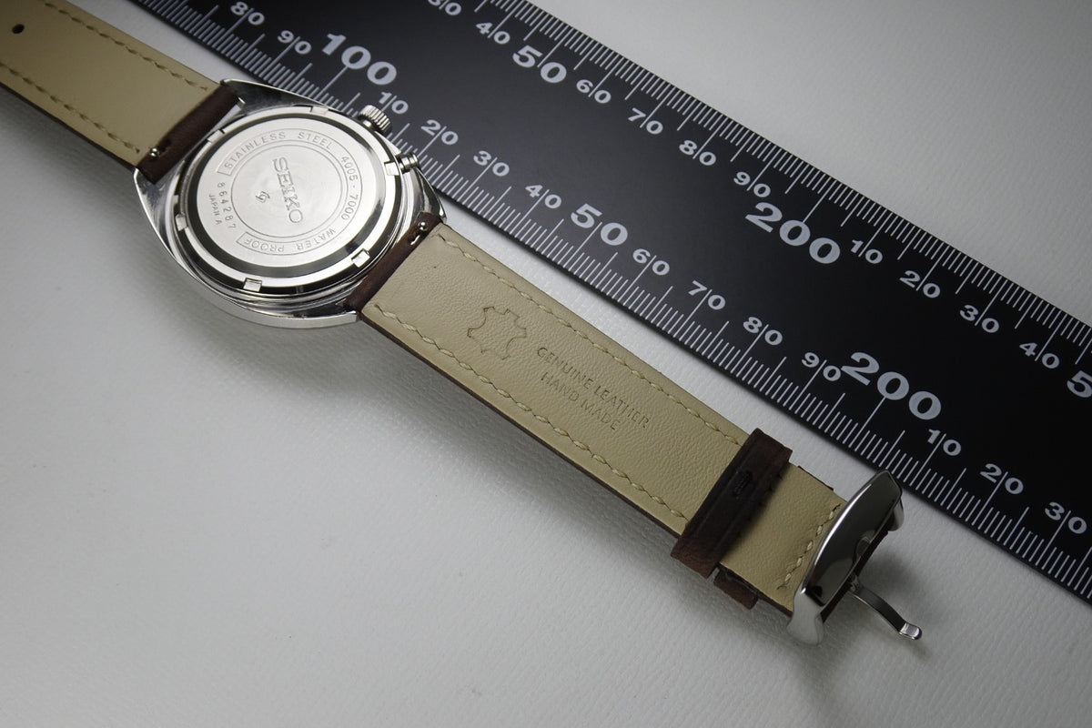Vintage 1968 JAPAN SEIKO SEIKO BELL-MATIC CALENDAR 4005-7000 27Jewels Automatic.
