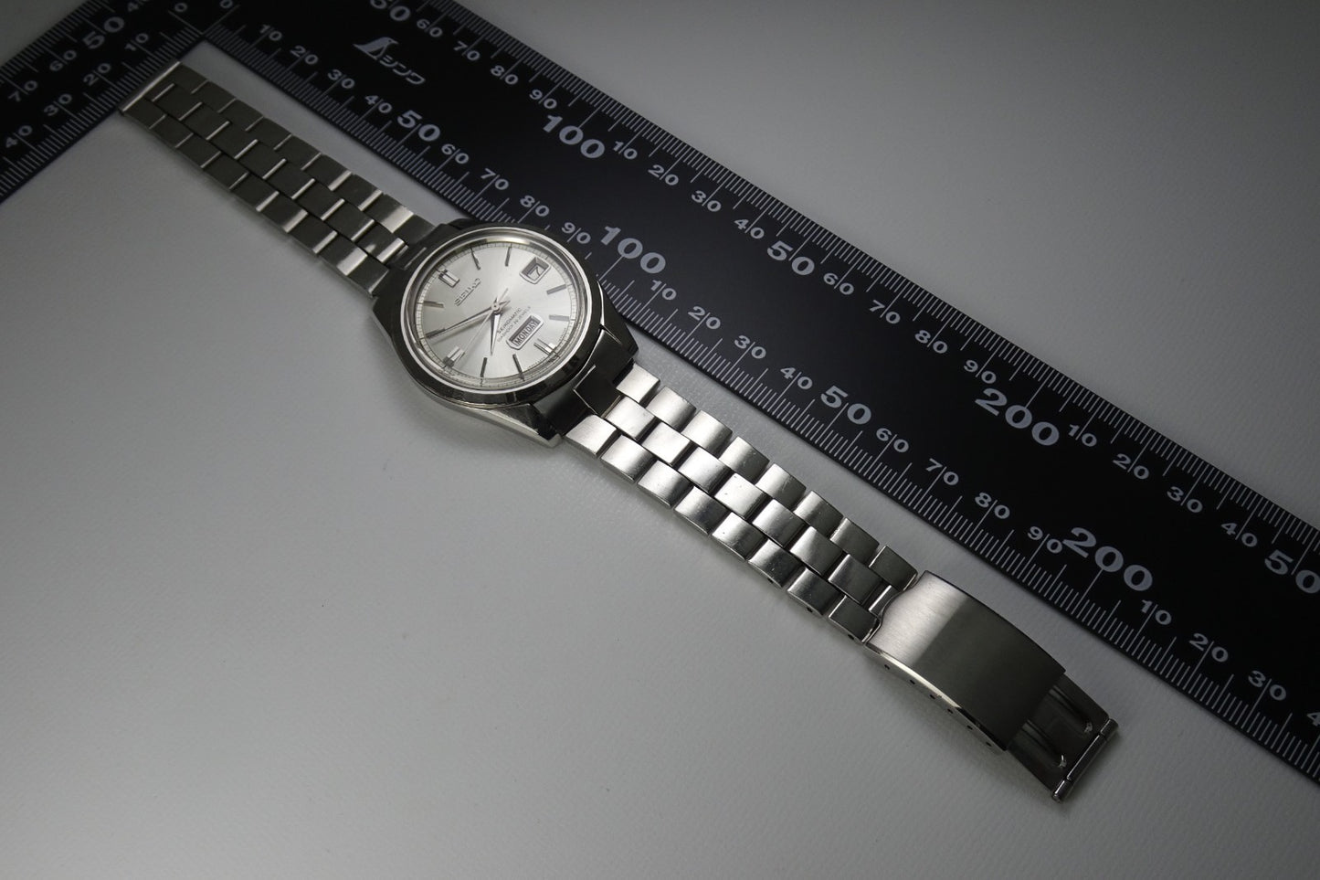 Serviced Vintage 1966 JAPAN SEIKO SEIKOMATIC WEEKDATER 6206-8100 26J Automatic.