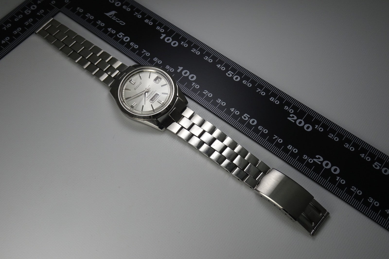 Serviced Vintage 1966 JAPAN SEIKO SEIKOMATIC WEEKDATER 6206-8100 26J Automatic.