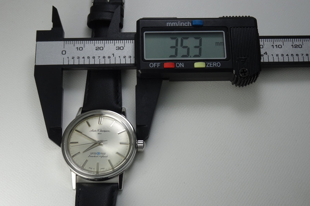 Vintage 1964 JAPAN SEIKO CHAMPION 850 85898 17Jewels Hand-winding.