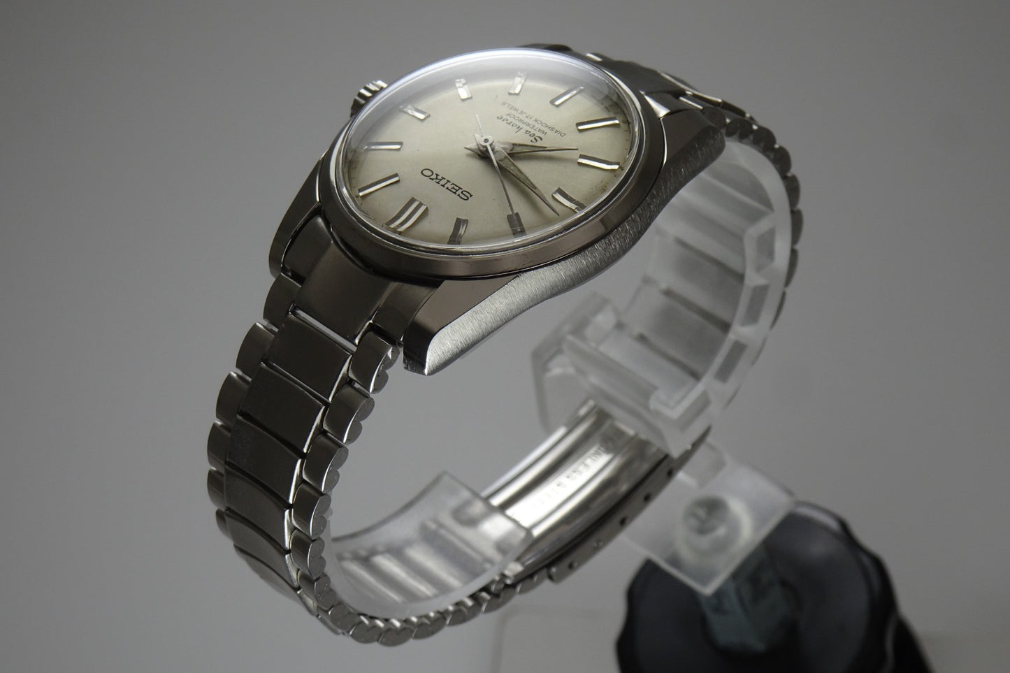 Vintage 1965 JAPAN SEIKO SEA HORSE 66-7000 17Jewels Hand-winding.