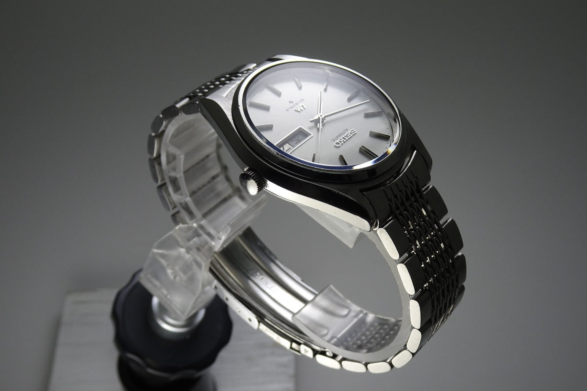 Vintage 1975 JAPAN SEIKO LORD MATIC WEEKDATER 5606-8051 23Jewels Automatic.
