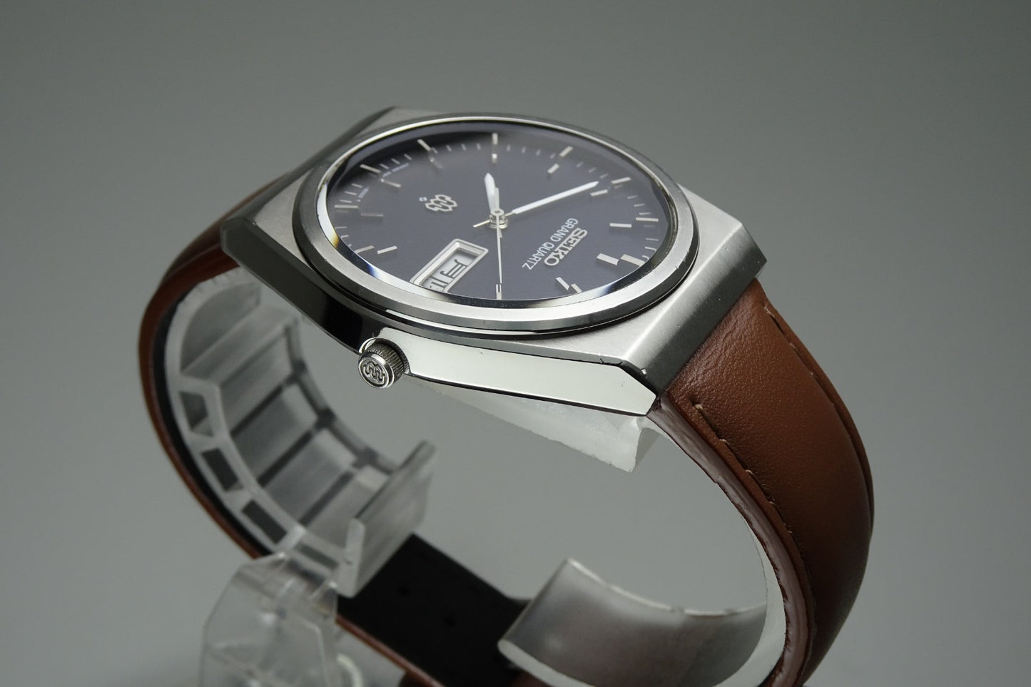 Vintage 1978 JAPAN SEIKO GROUND TWIN-QUARTZ 9943-800A 5Jewels Quartz.