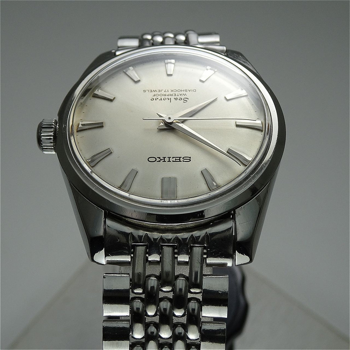 Serviced Vintage 1965 JAPAN SEIKO SEA HORSE 66-8980 17Jewels Hand-winding.