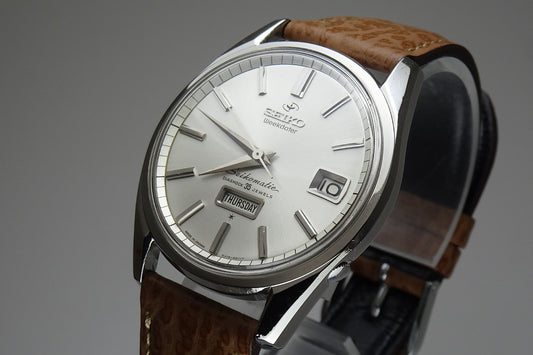 Vintage 1964 JAPAN SEIKO SEIKOMATIC WEEKDATER 6218-8971 35Jewels Automatic.