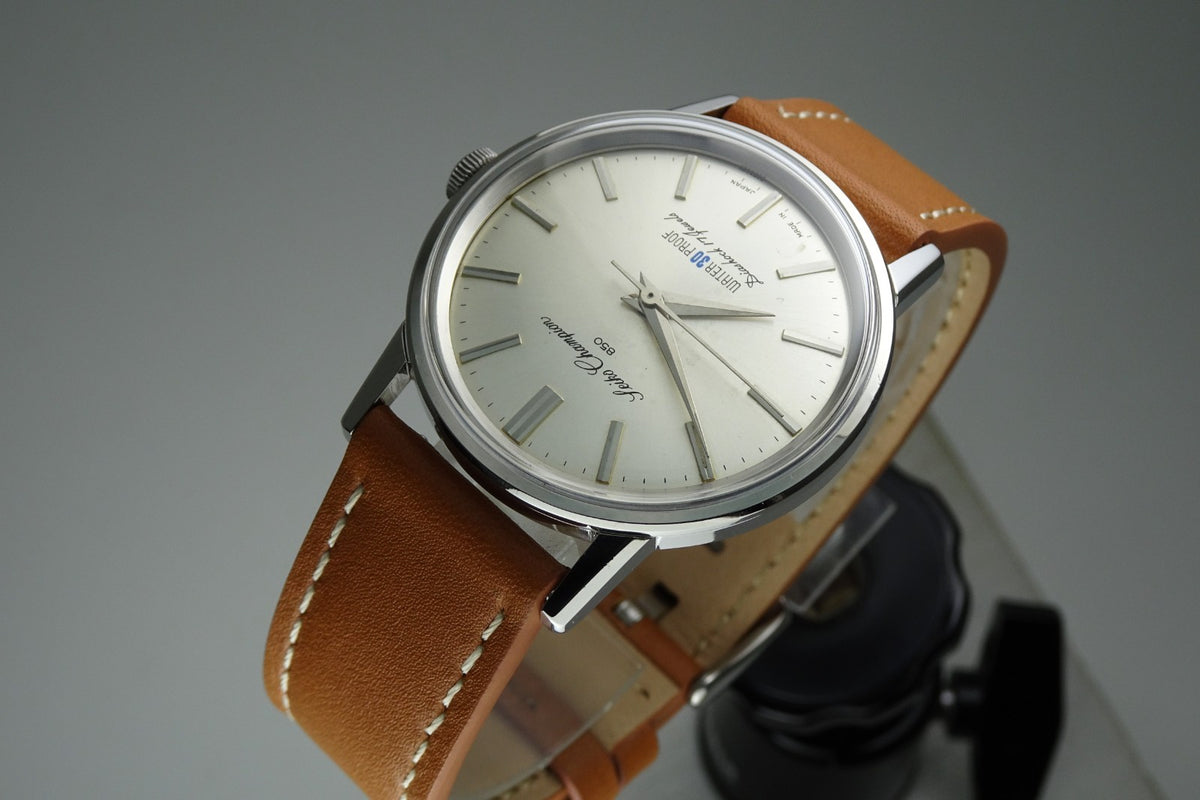 Vintage 1964 JAPAN SEIKO CHAMPION 850 85898 17Jewels Hand-winding.