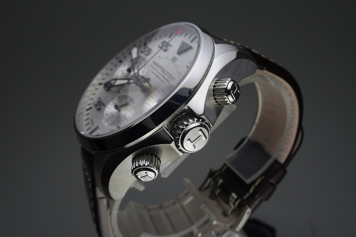 HAMILTON Khaki Aviation Pilot Auto Chrono H646660 27Jewels Automatic.